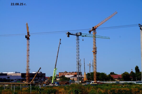 Ход строительства 22 августа 2025