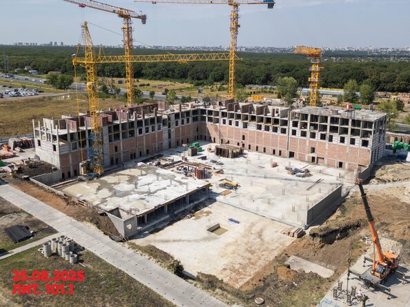 Ход строительства 27 августа 2025