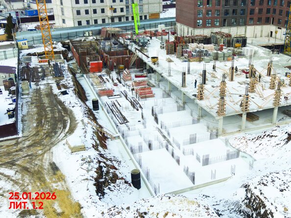 Ход строительства 27 января 2026