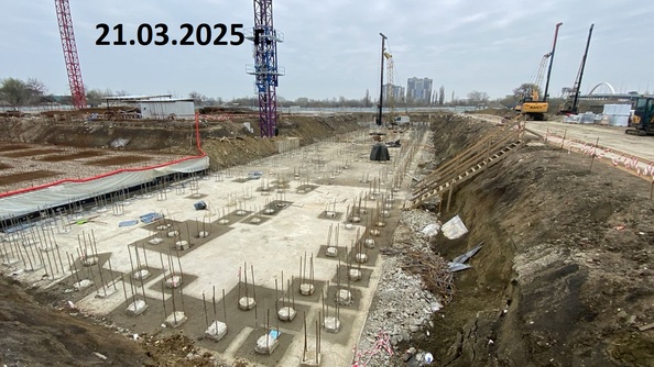 Ход строительства 24 марта 2025