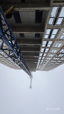 Ход строительства 22 декабря 2025