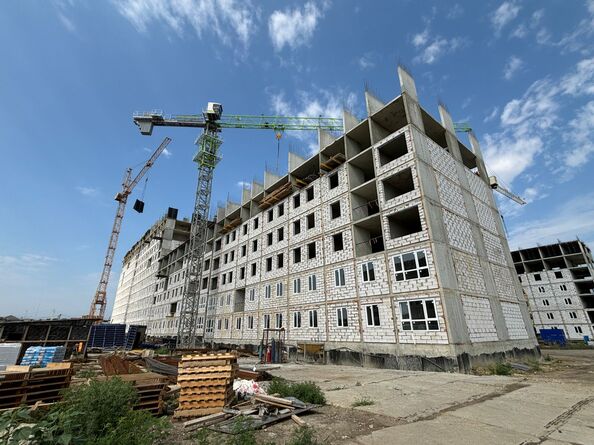 Ход строительства 6 августа 2025