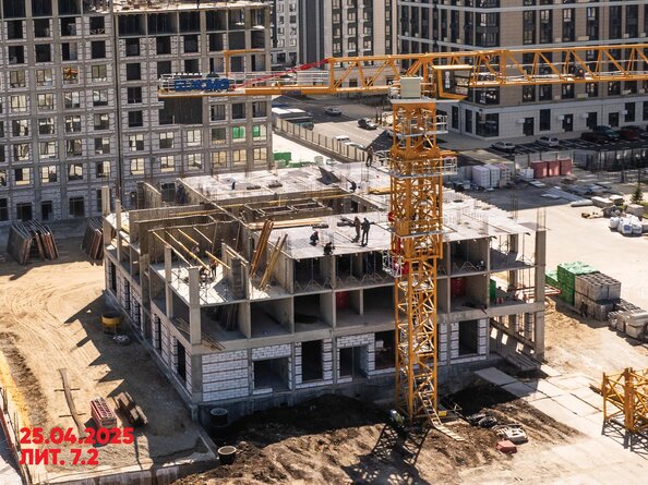 Ход строительства 28 апреля 2025