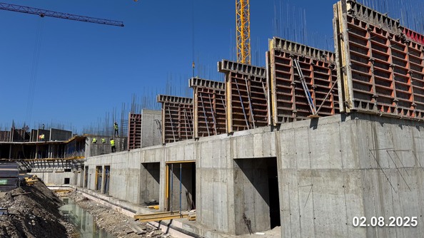 Ход строительства 5 августа 2025
