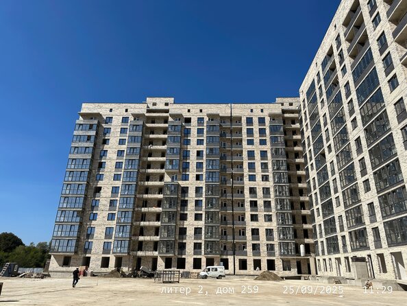 Ход строительства 25 сентября 2025