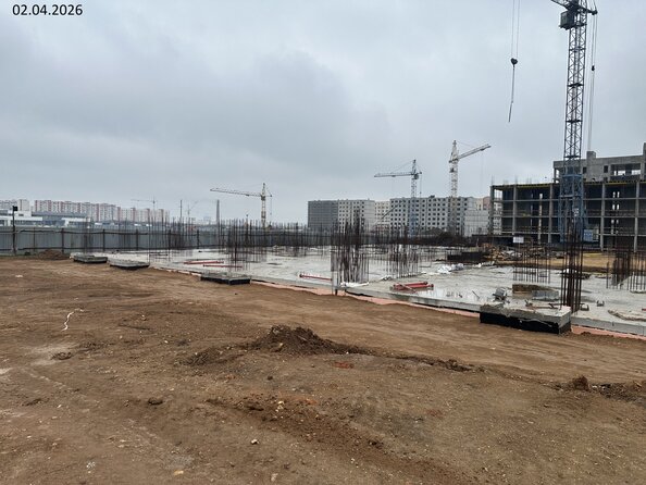 Ход строительства 2 апреля 2026