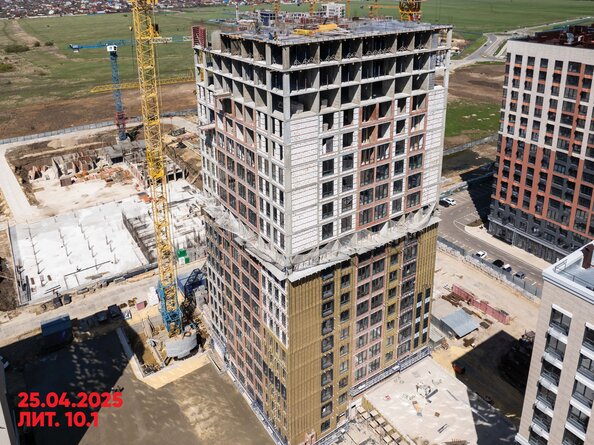 Ход строительства 28 апреля 2025