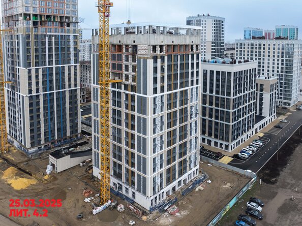 Ход строительства 29 марта 2025