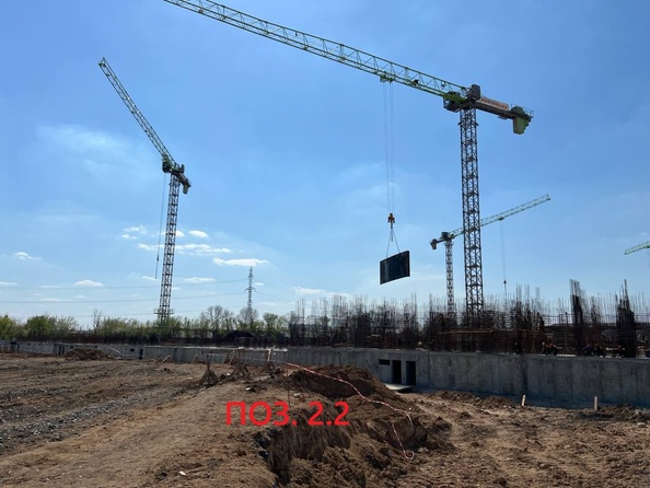 Ход строительства 24 апреля 2025