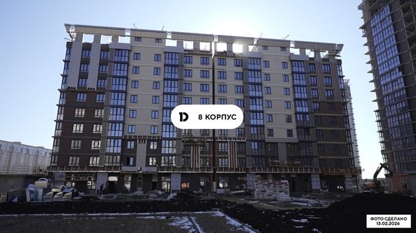 Ход строительства 25 февраля 2026