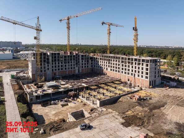 Ход строительства 26 сентября 2025