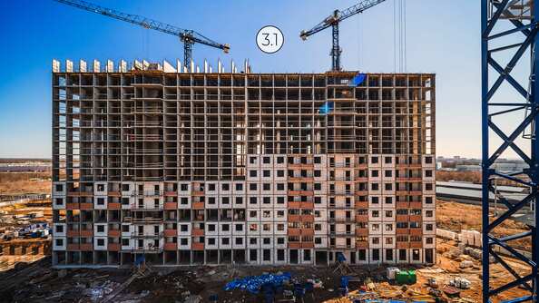 Ход строительства 1 апреля 2025