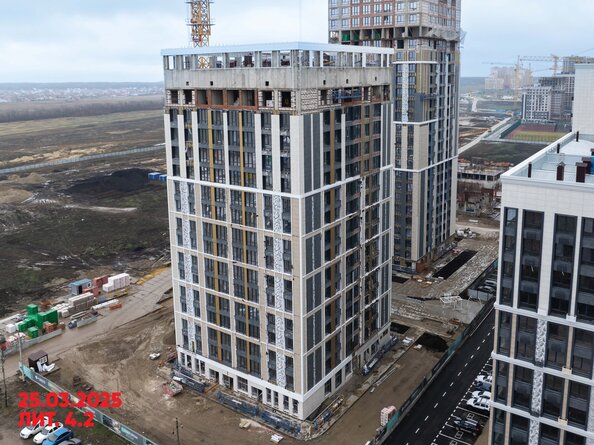 Ход строительства 29 марта 2025