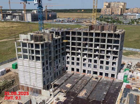 Ход строительства 26 августа 2025