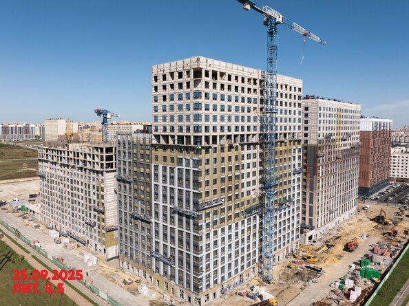 Ход строительства 29 сентября 2025