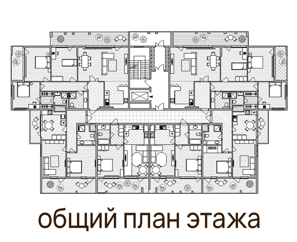 Типовой план этажа