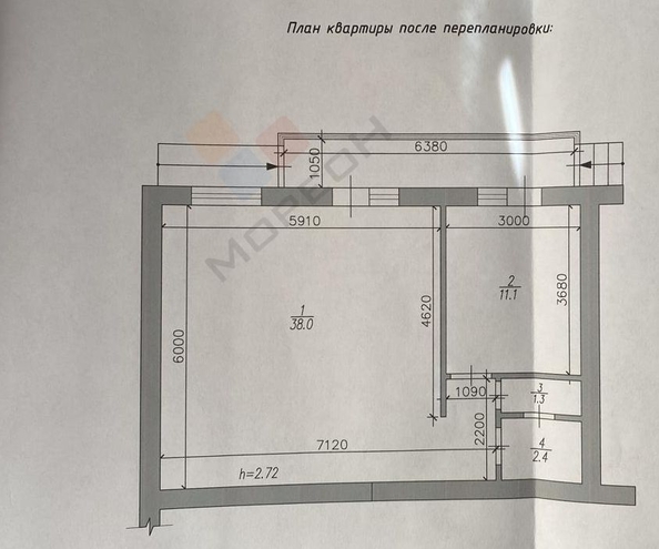 
   Продам помещение свободного назначения, 53.1 м², Тургеневское шоссе ул, 33/1 корпус 9

. Фото 13.