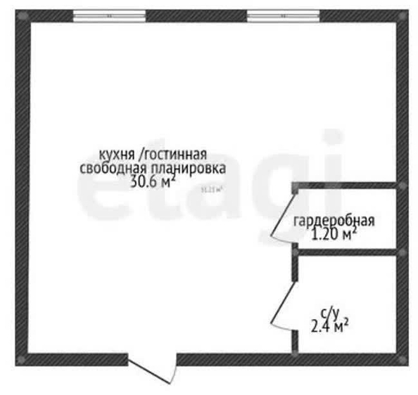 
   Продам 1-комнатную, 33 м², Дружбы ул, 63

. Фото 10.