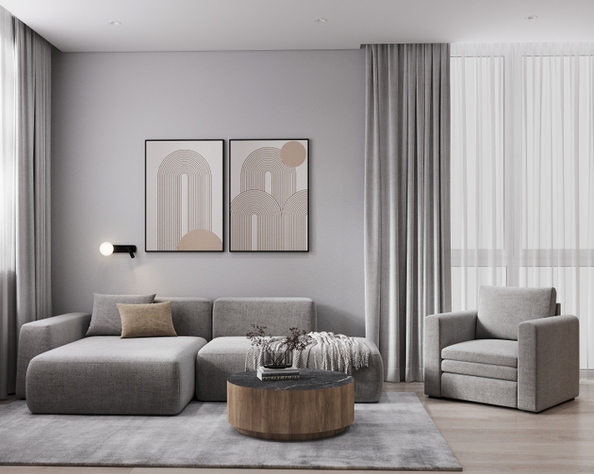 
  Продается 1-комн. квартира, 47.98 м², ЖК НА ВЫСОТЕ
. Фото 1.