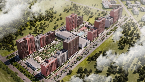 
  Продается 1-комн. квартира 34.6 м², в ЖК Традиции, литер 5. Фото 6.