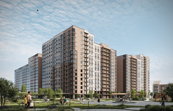 
  Продается 2-комн. квартира 62.78 м², в ЖК Горные высоты, литер 4.4. Фото 1.