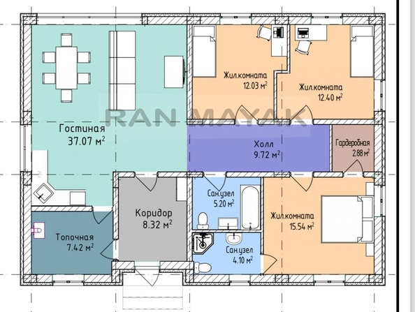 
   Продам дом, 115 м², Майкоп

. Фото 1.