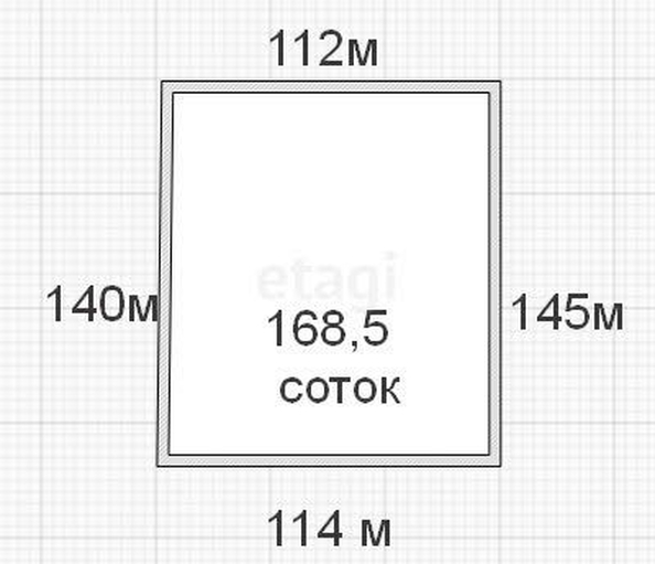 
  Продам  участок ИЖС, 168.5 соток, Северный

. Фото 1.