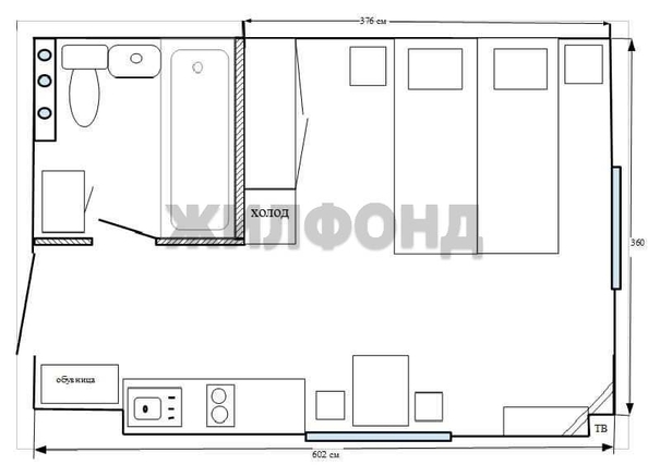 
  Продам студия, 21.4 м², Просвещения ул, д. 132
. Фото 4.