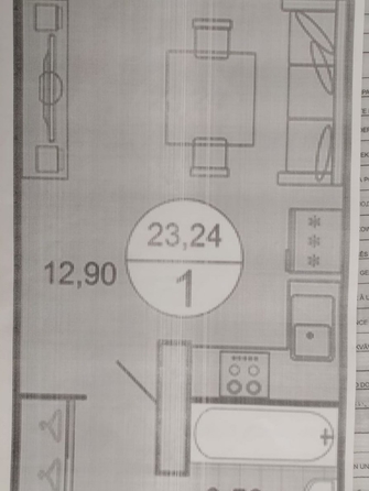 
   Продам студию, 28 м², 5-я Дорожная ул, 68к1

. Фото 8.