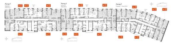 
   Продам 3-комнатную, 97.15 м², Колхозная ул, 5/2 к1

. Фото 1.