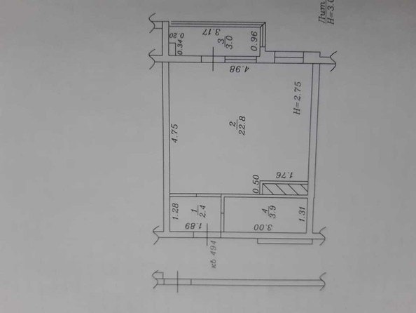 
   Продам студию, 33 м², Анапское ш, 24к9

. Фото 12.