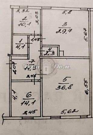 
   Продам 3-комнатную, 108.4 м², Островского ул, 135/2

. Фото 4.