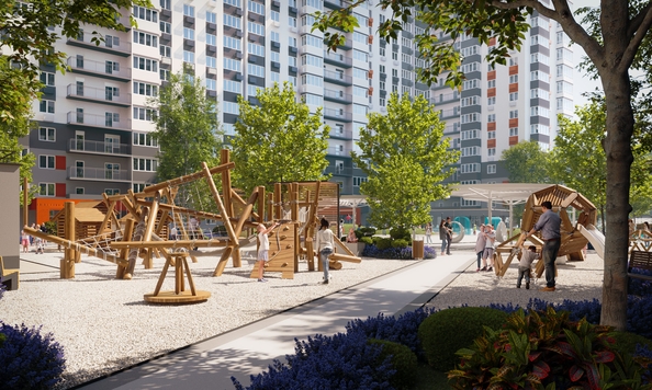 
  Продается 1-комн. квартира, 35.7 м², ЖК Облака-3, дом 1
. Фото 8.