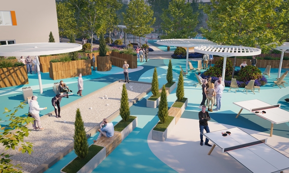 
  Продается 1-комн. квартира, 35.7 м², ЖК Облака-3, дом 1
. Фото 19.