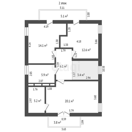 
   Продам дом, 157.7 м², Краснодар

. Фото 26.