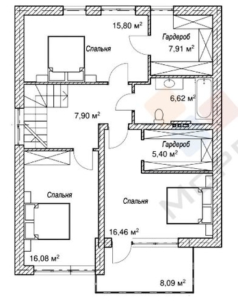 
   Продам дом, 155 м², Краснодар

. Фото 32.