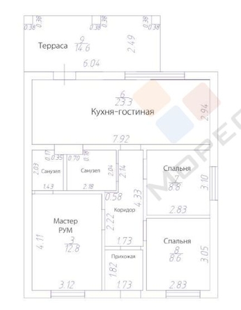 
   Продам дом, 85 м², Краснодар

. Фото 20.