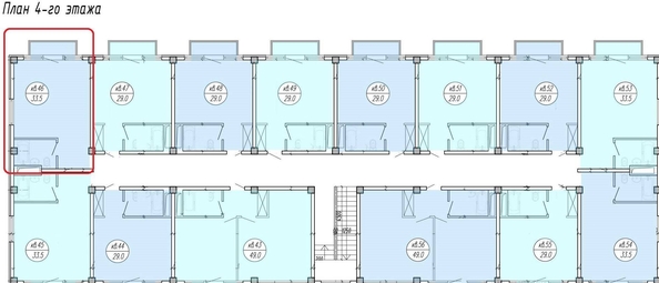 
   Продам 1-комнатную, 33.5 м², Урожайная ул, 29А

. Фото 21.