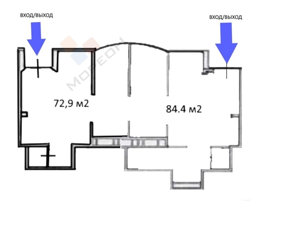 
   Продам помещение свободного назначения, 158 м², Адмирала Серебрякова ул, 3/к3

. Фото 2.