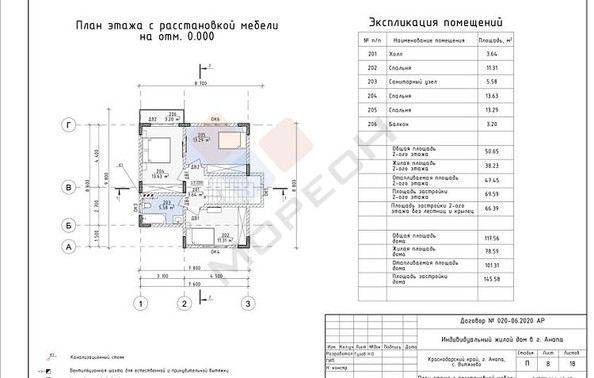 
   Продам дом, 120 м², Анапа

. Фото 8.