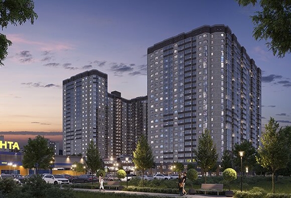 
   Продам 2-комнатную, 56.75 м², Гулливер, литера 3

. Фото 2.