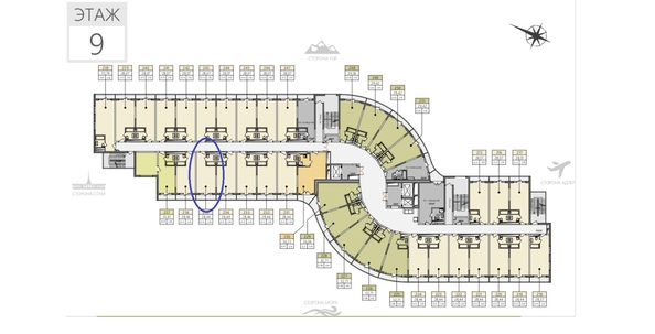 
   Продам 1-комнатную, 32.71 м², Шоссейная ул, 9/17

. Фото 4.