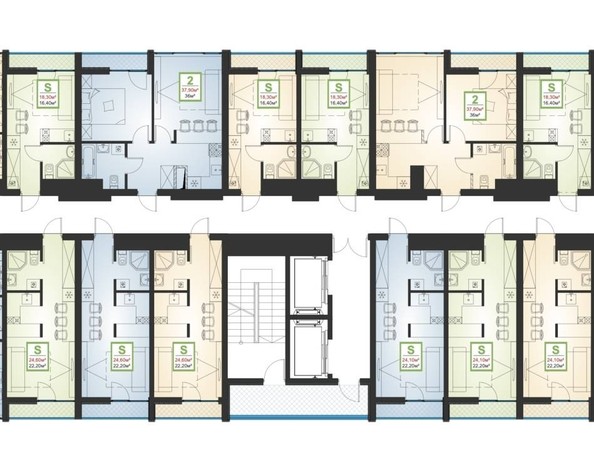 
   Продам 1-комнатную, 23.7 м², Ясногорская ул, 16/8к2

. Фото 9.