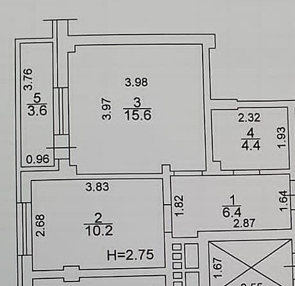 
   Продам 1-комнатную, 40 м², Ивана Голубца ул, 106

. Фото 15.