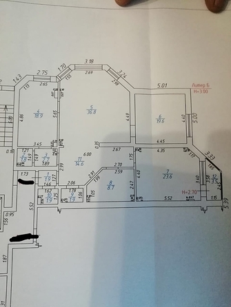 
   Продам 3-комнатную, 135 м², Владимирская ул, 146к2

. Фото 2.