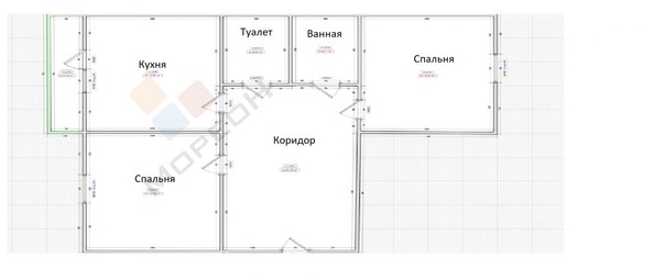 
   Продам 2-комнатную, 60.6 м², Восточно-Кругликовская ул, 72

. Фото 20.