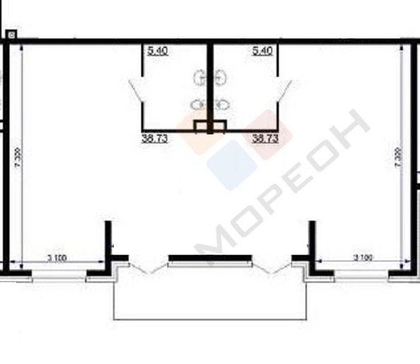 
   Продам торговое помещение, 82 м², Петра Метальникова ул, 38

. Фото 8.