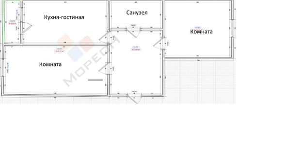 
   Продам 2-комнатную, 59.3 м², Восточно-Кругликовская ул, 76/1

. Фото 18.