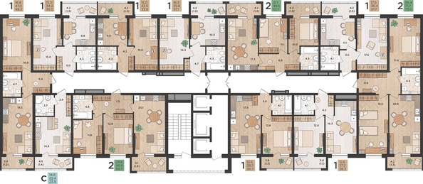 
   Продам 1-комнатную, 48.2 м², Бурсака, 82

. Фото 1.