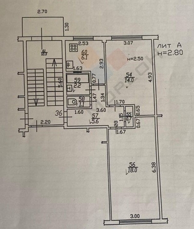 
   Продам 2-комнатную, 47.7 м², Карякина ул, 10

. Фото 6.